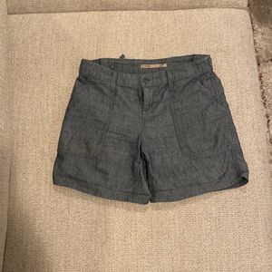 Vince dark chambray shorts